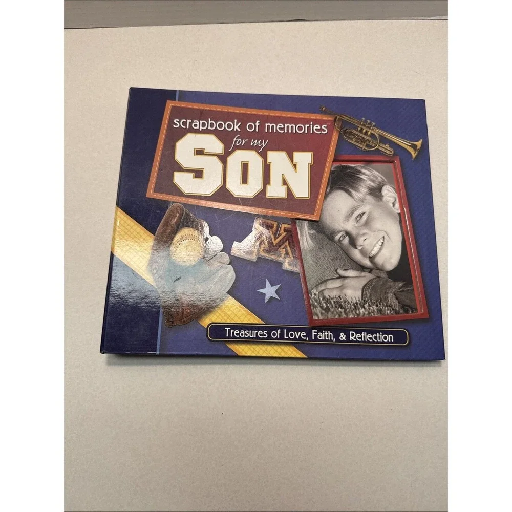 Scrapbook of Memories for My Son by Integrity Publishers - Pre-Owned but Unused